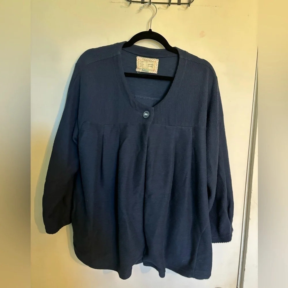 Anthropologie saturday sunday one button cardigan